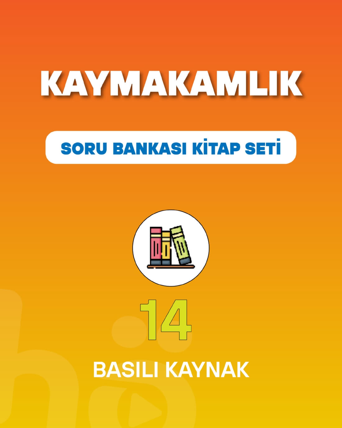 KAYMAKAMLIK SINAVI SORU BANKASI SETİ - 7667 SORU - 14 KİTAP - GÜNCELLENMİŞ ÖZEL BASKI