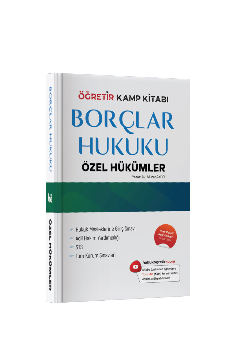 Borçlar Hukuku Özel Hükümler
