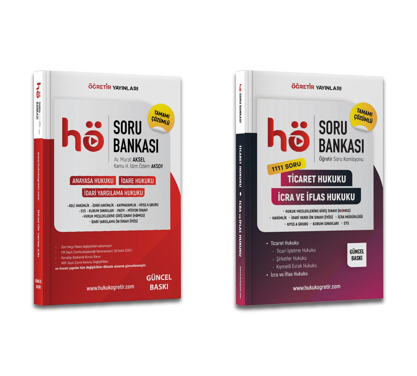 HÖ Soru + Ticaret İcra ve İflas Hukuku | Soru Bankası