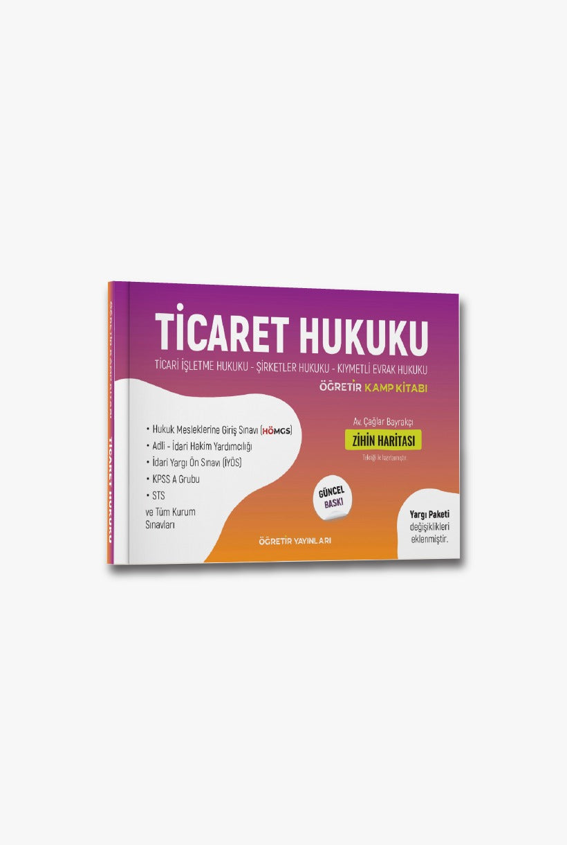 Ticaret Hukuku | Kamp Kitabı