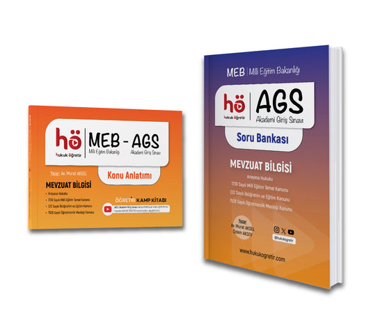 Akademi Giriş Sınavı (AGS) | Konu Anlatımı + Soru Bankası