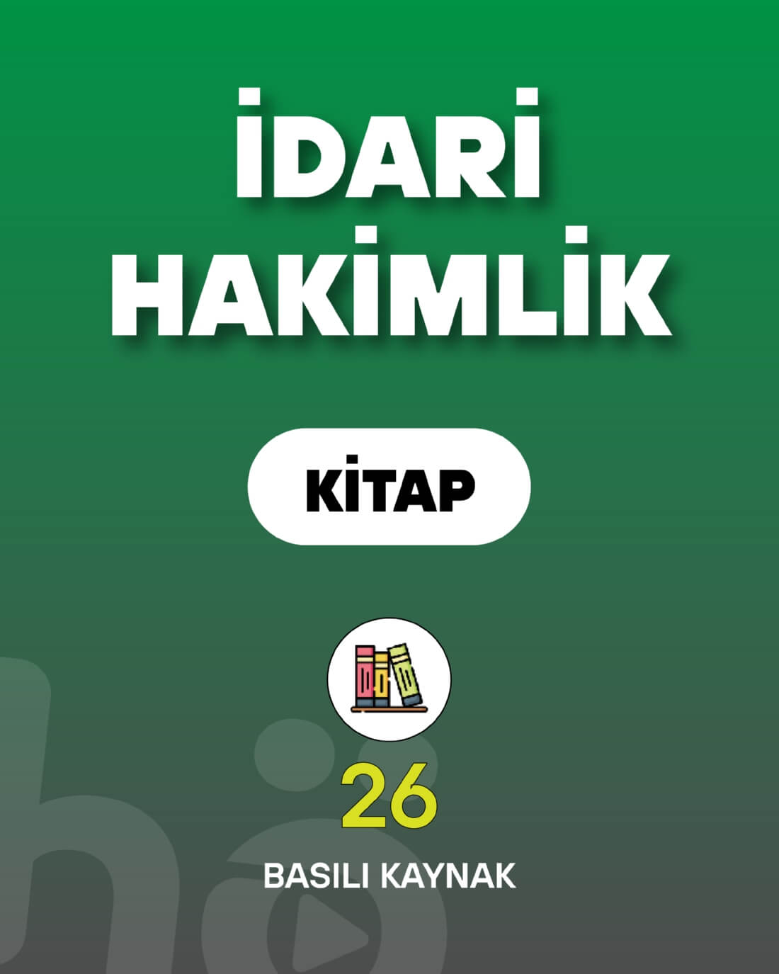 İdari Hakimlik Sınavı | Kitap Seti
