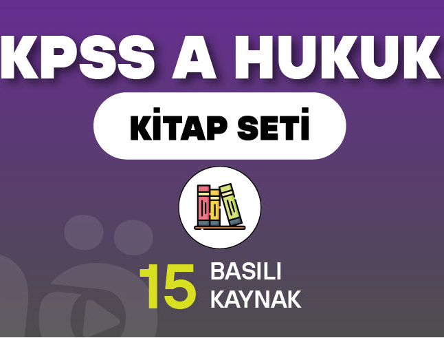 KPSS A Hukuk | Kitap Seti