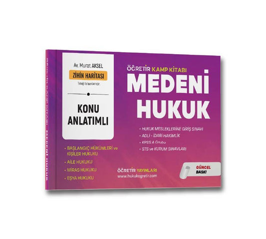 Medeni Hukuk | Kamp Kitabı
