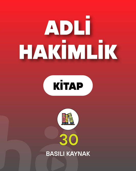 Adli Hakimlik Sınavı | Kitap Seti
