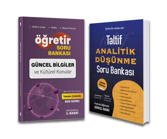 Analitik Düşünme + Güncel Bilgiler | Soru Bankası