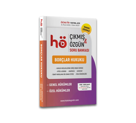 Borçlar Hukuku Özgün & Çıkmış | Soru Bankası