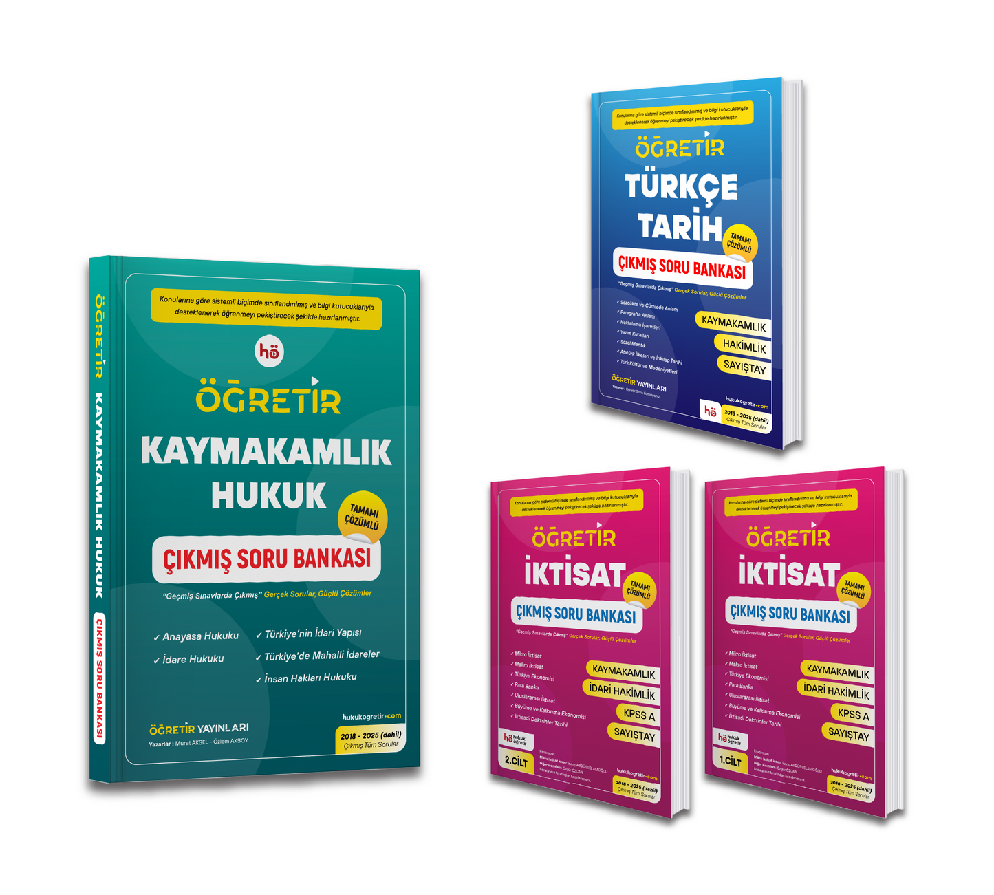 Öğretir KAYMAKAMLIK Çıkmış Soru Bankası Seti