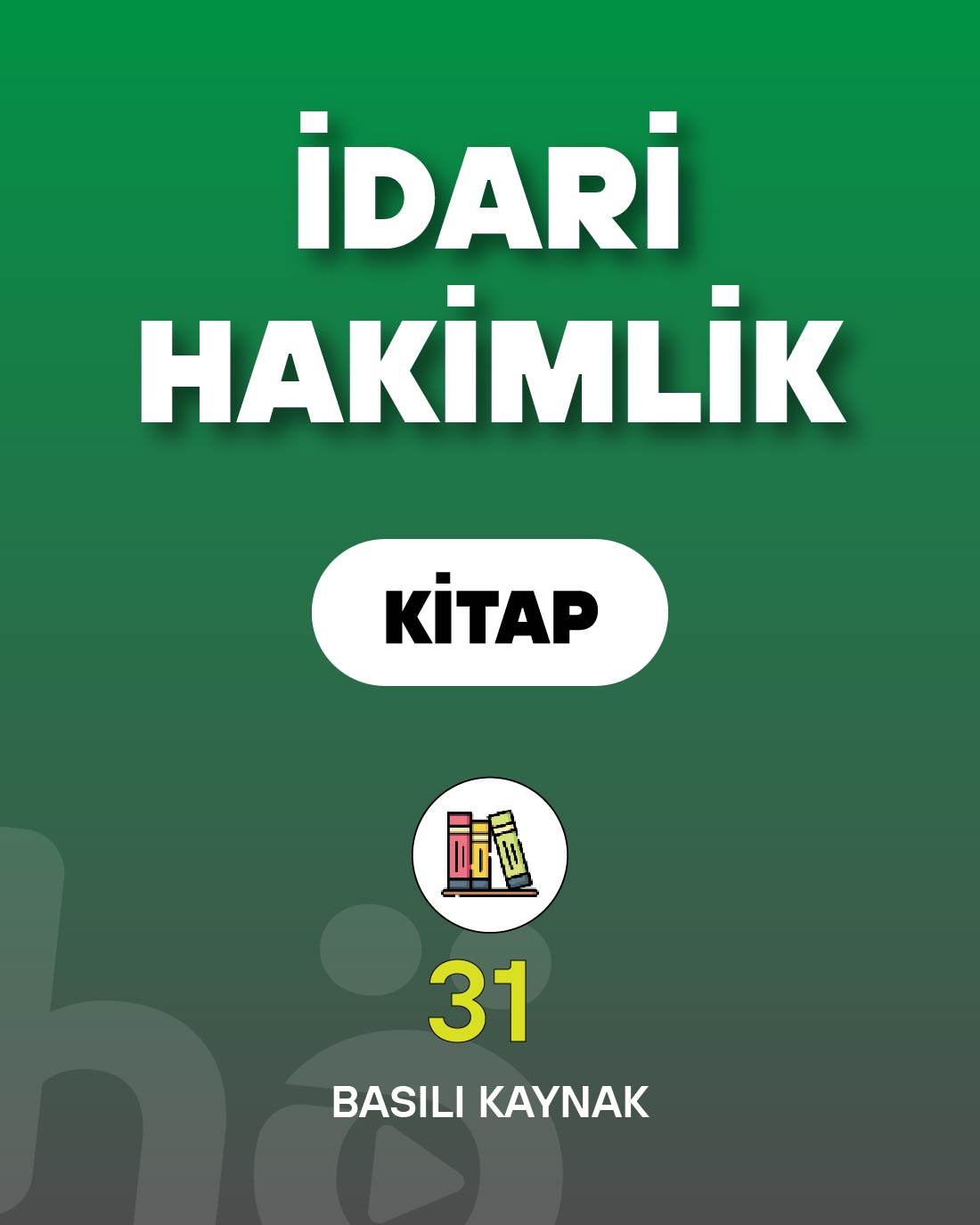 İdari Hakimlik Sınavı | Kitap Seti