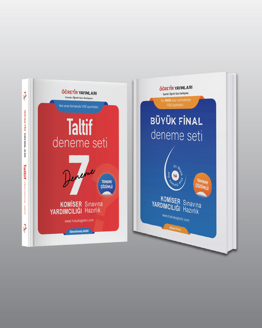 Taltif PAEM | 6'lı Deneme + 7'li Deneme Seti