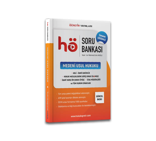 Medeni Usul Hukuku | Soru Bankası