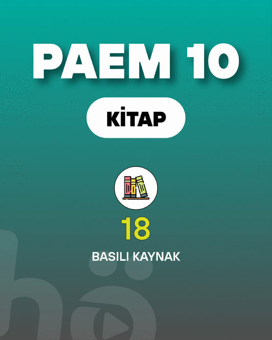 PAEM 10 - Komiser Yardımcılığı Sınavı | Kitap Seti