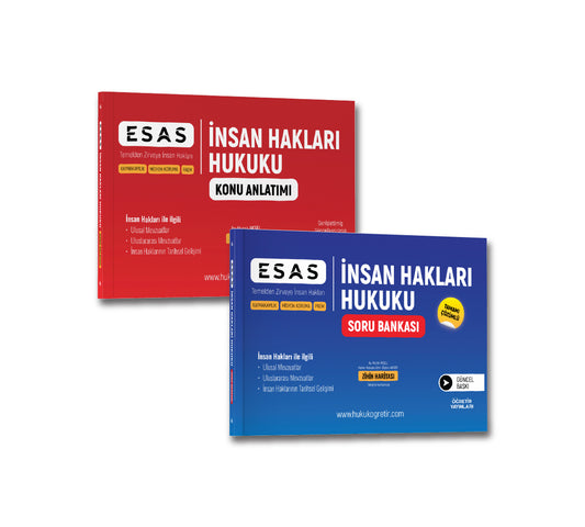 İnsan Hakları Hukuku Konu Anlatımı + Soru Bankası