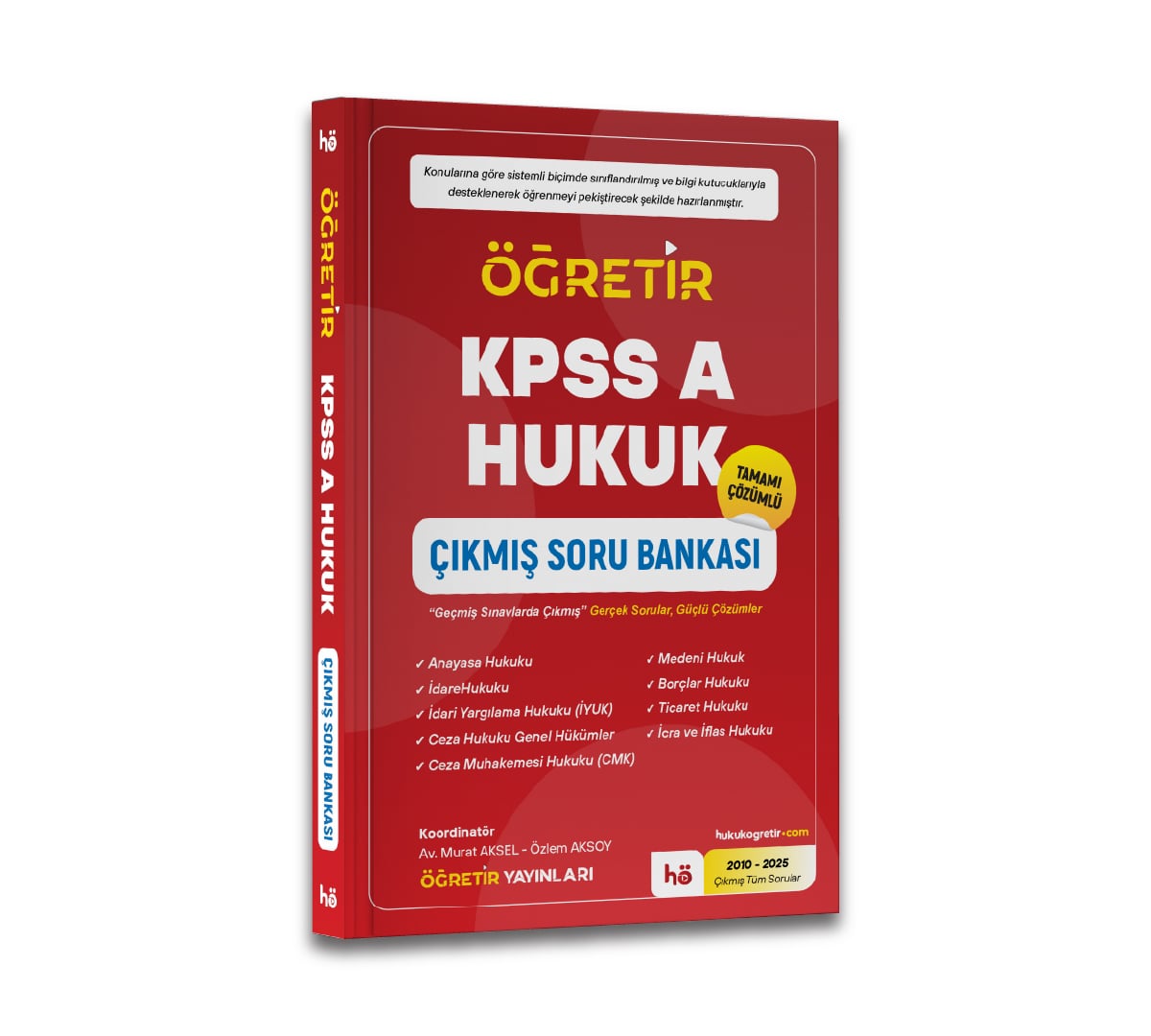KPSS A Hukuk Çıkmış Soru Bankası