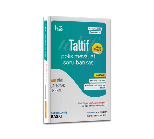 Taltif Polis Mevzuatı | Soru Bankası