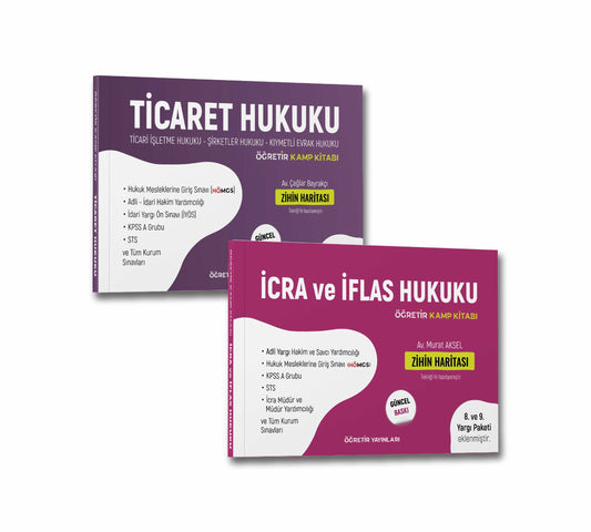 Ticaret Hukuku + İcra ve İflas Hukuku | Kamp Kitabı