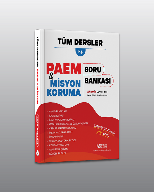 PAEM & Misyon Tüm Dersler | Soru Bankası